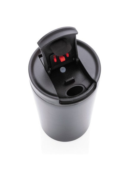Taza antigoteo 300ml de doble pared con cierre de seguridad