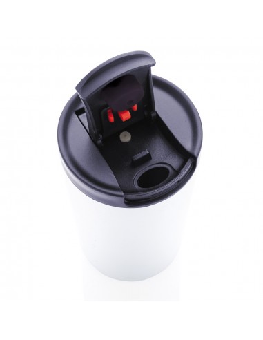Taza antigoteo 300ml de doble pared con cierre...