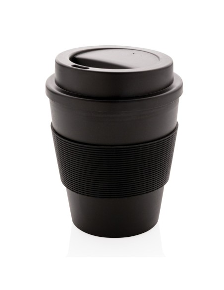Taza de café reutilizable con tapa de rosca 350ml
