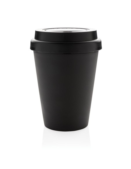 Taza de café reutilizable de doble pared 300ml