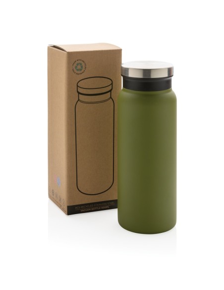 Botella al vacío de acero inoxidable reciclado RCS 600ML