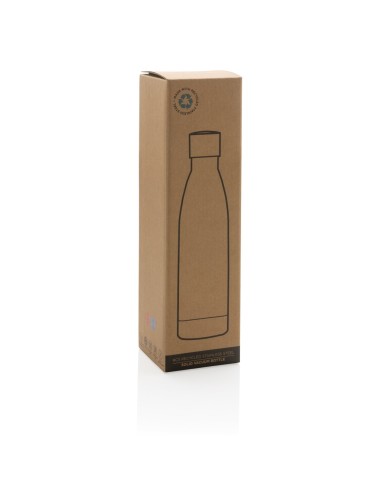 Botella sólida de acero inoxidable reciclado RCS