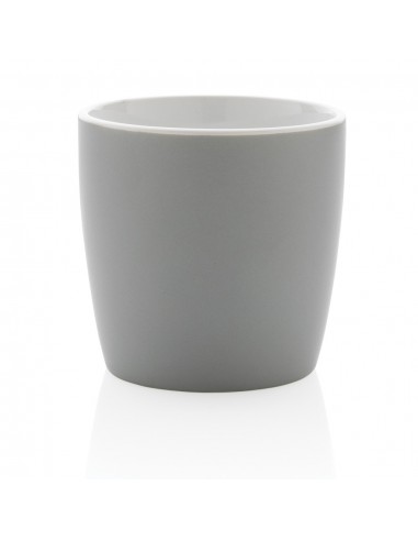 Taza de cerámica con interior de color
