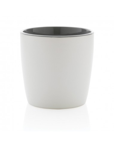 Taza de cerámica con interior de color