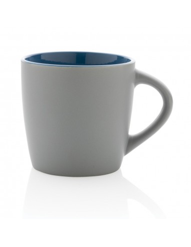 Taza de cerámica con interior de color