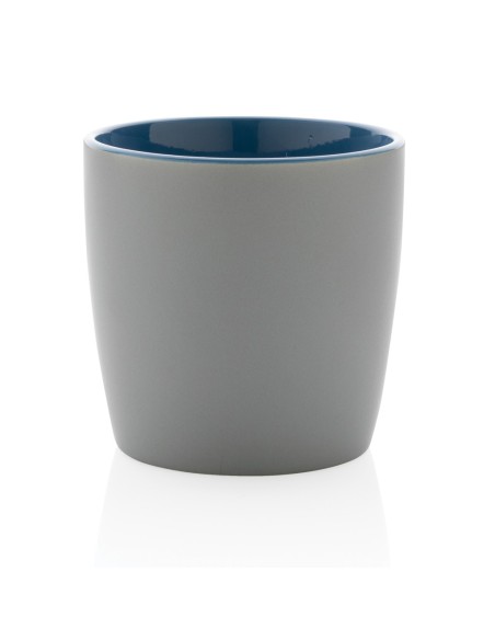 Taza de cerámica con interior de color