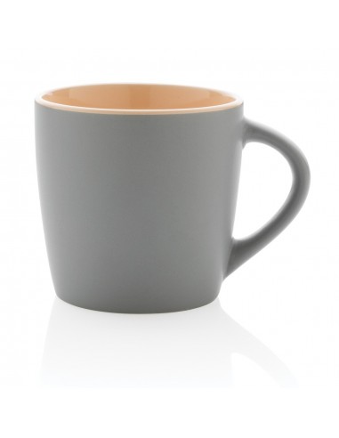 Taza de cerámica con interior de color