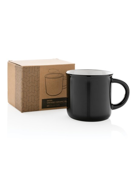 Taza de cerámica vintage