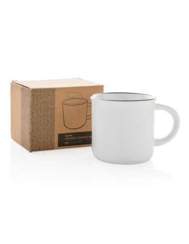 Taza de cerámica vintage