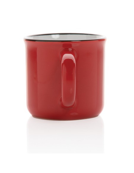 Taza de cerámica vintage