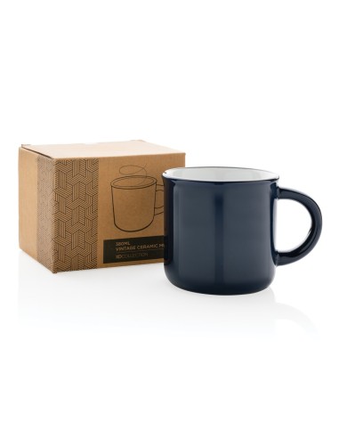 Taza de cerámica vintage