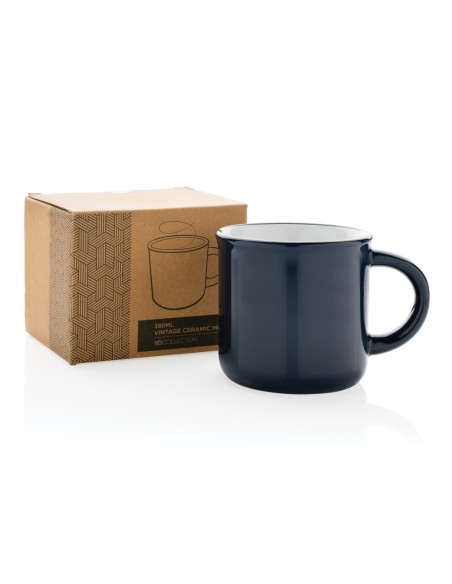 Taza de cerámica vintage