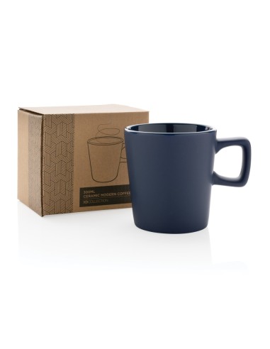 Taza moderna de café de cerámica
