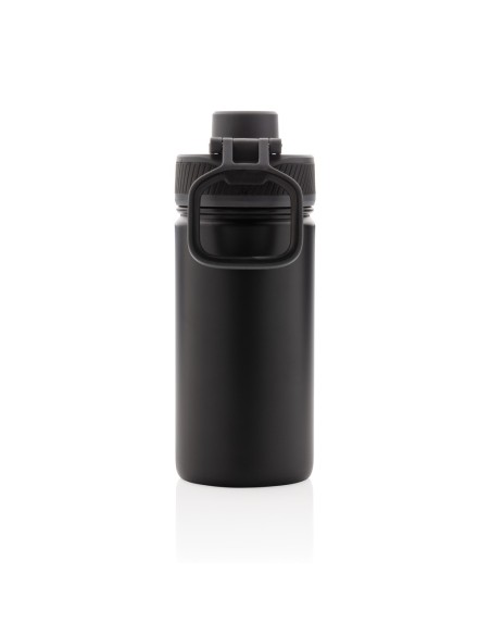 Botella de acero inoxidable al vacío con tapa deportiva 550m