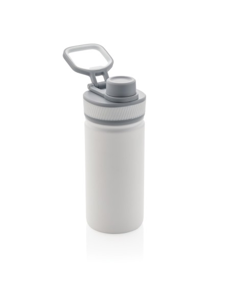 Botella de acero inoxidable al vacío con tapa deportiva 550m