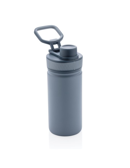 Botella de acero inoxidable al vacío con tapa deportiva 550m