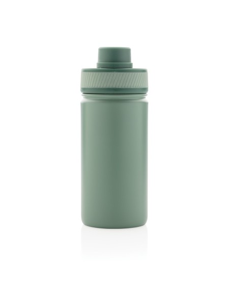 Botella de acero inoxidable al vacío con tapa deportiva 550m