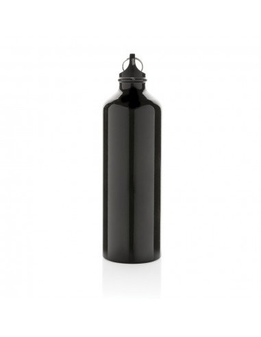 Botella de agua XL de aluminio con mosquetón