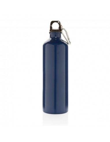 Botella de agua XL de aluminio con mosquetón