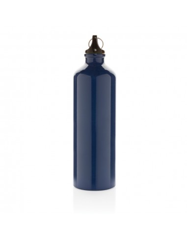 Botella de agua XL de aluminio con mosquetón