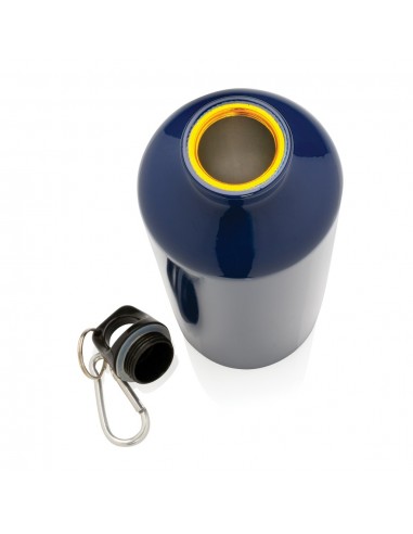 Botella de agua XL de aluminio con mosquetón