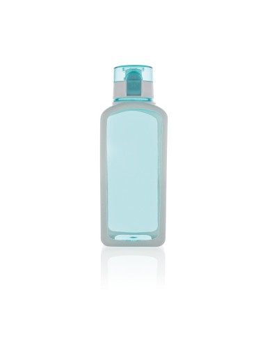 Botella de agua Tritan cuadrada antigoteo