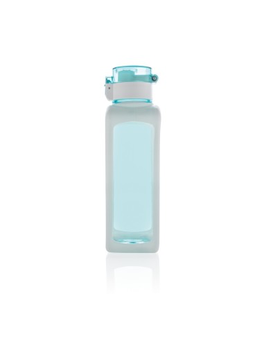 Botella de agua Tritan cuadrada antigoteo