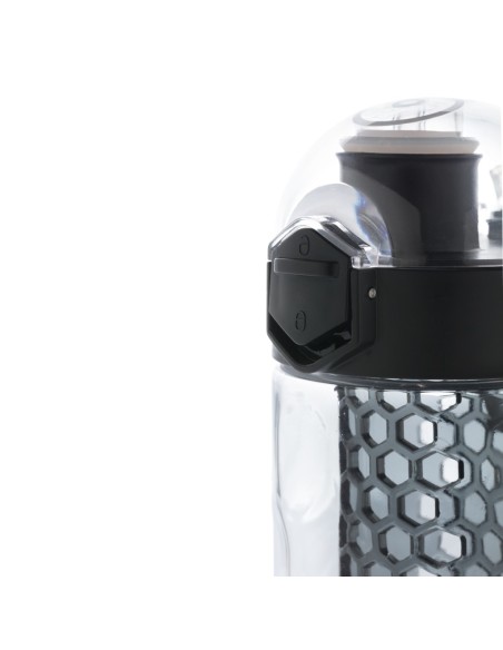 Botella infusora Honeycomb antigoteo
