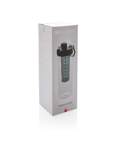 Botella infusora Honeycomb antigoteo