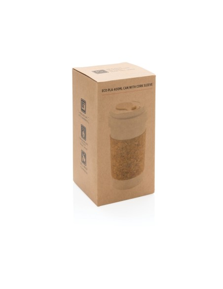 Lata PLA 400ml con exterior de corcho