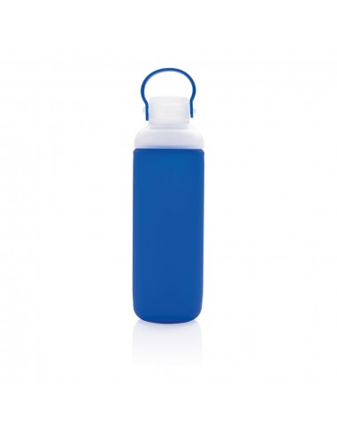 Botella de agua Glass con funda de silicona