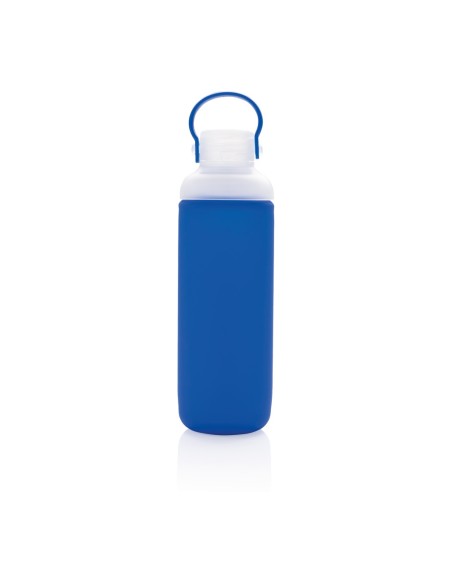 Botella de agua Glass con funda de silicona
