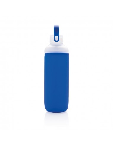 Botella de agua Glass con funda de silicona