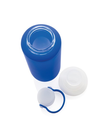 Botella de agua Glass con funda de silicona