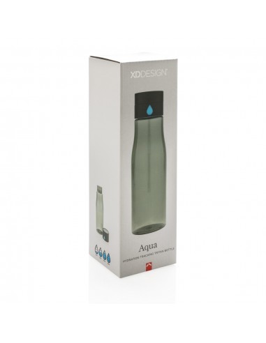 Botella tritan antigoteo de hidratación Aqua