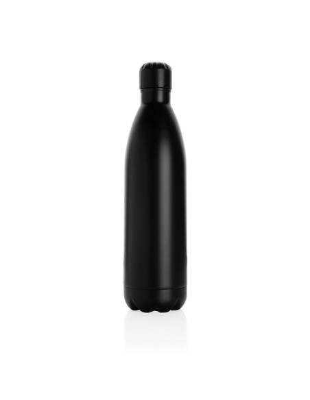 Botella de acero inoxidable al vacío de color sólido 1L