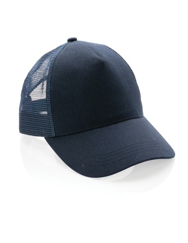 Gorra 5 paneles de algodón cepillado 190 gr...