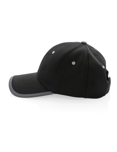 Gorra de 6 paneles de algodón cepillado 280gr Impact AWARE ™