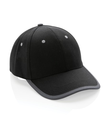 Gorra de 6 paneles de algodón cepillado 280gr Impact AWARE ™