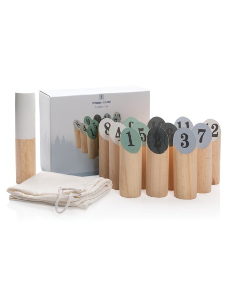 Juego scatter de madera