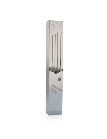 Juego croquet de madera