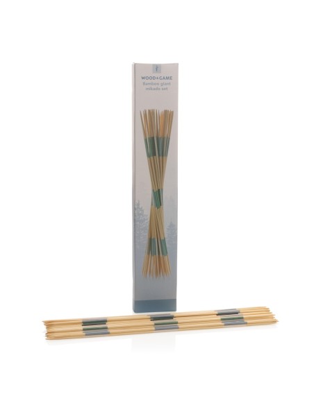 Set mikado gigante de bambú