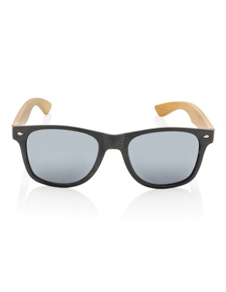 Gafas de sol de paja y bambú de trigo