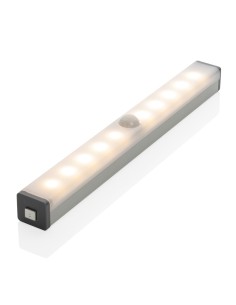 Luz LED mediana con sensor de movimiento recargable por USB