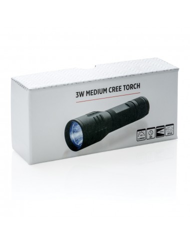 Linterna CREE mediana 3W