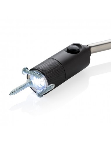 Luz telescópica con imán