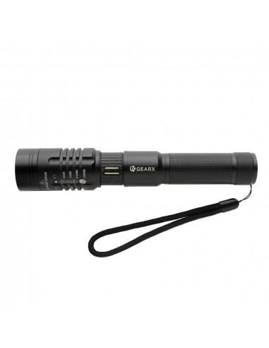 Linterna recargable Gear X USB
