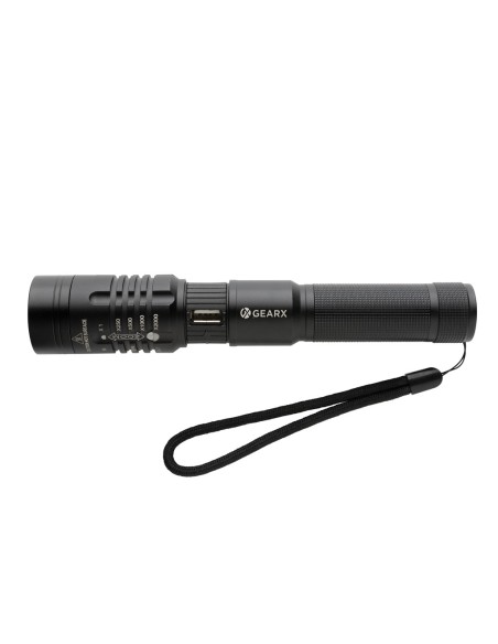 Linterna recargable Gear X USB