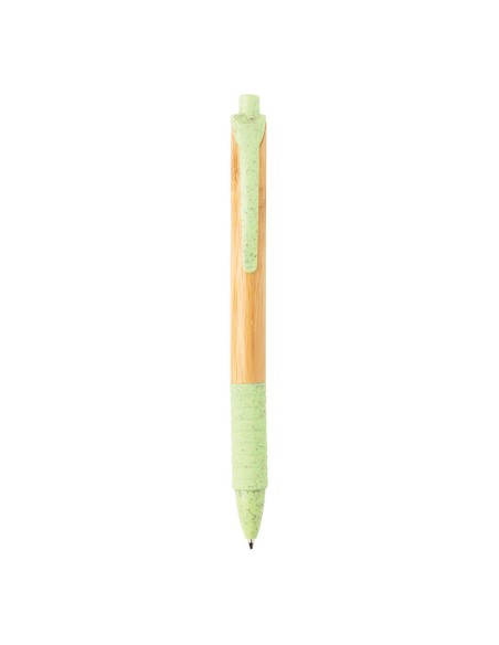 Bolígrafo de bambú & paja de trigo