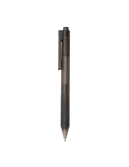 Bolígrafo mate X9 con empuñadura de silicona